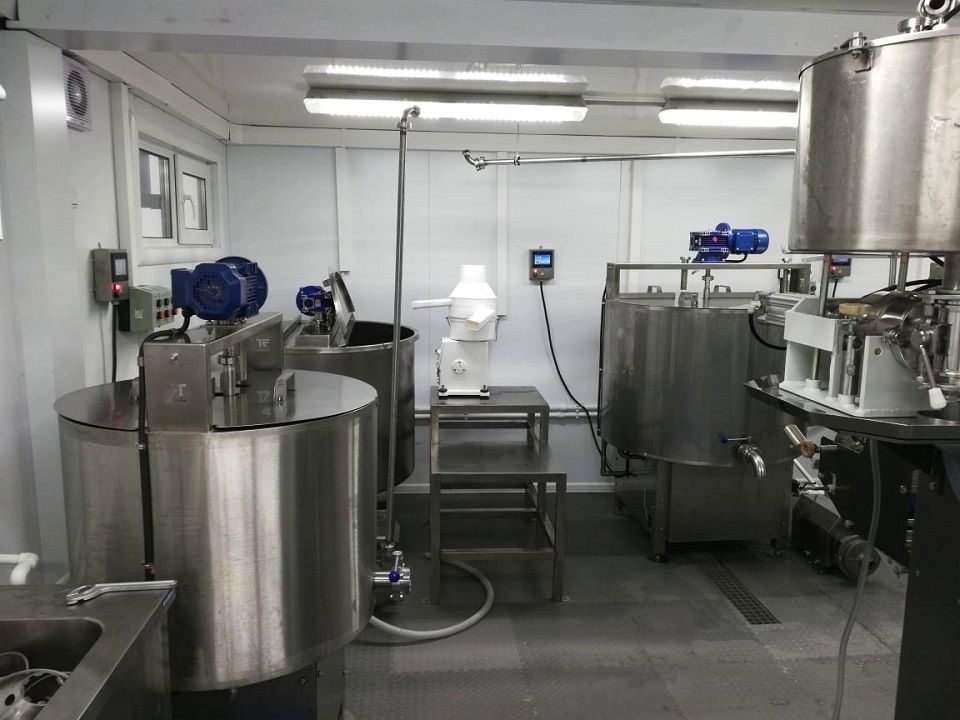 Модульный молочный цех в ООО «Тазажан»